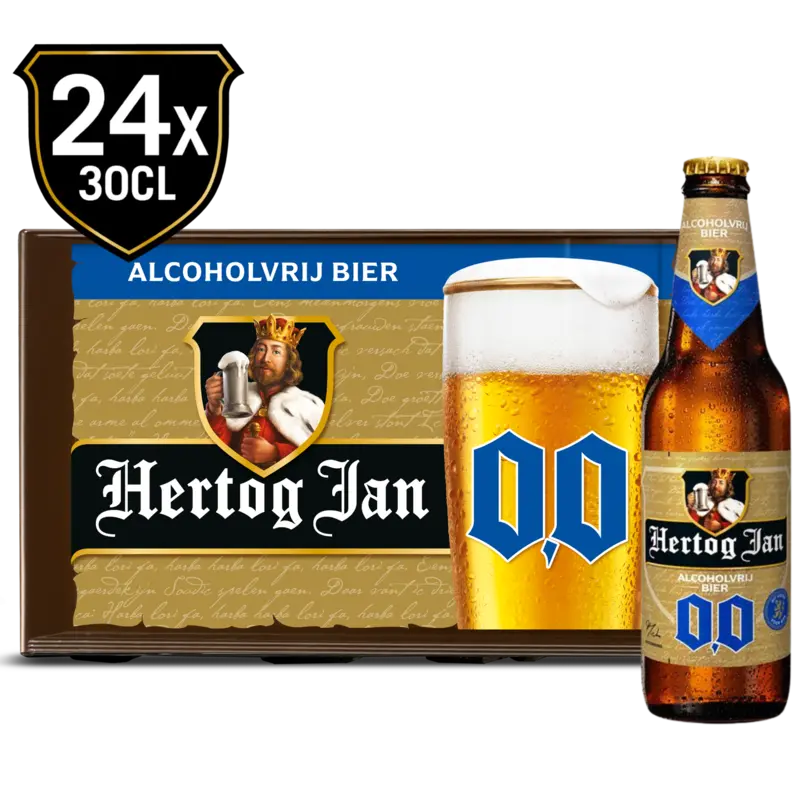 0.0% alcoholvrij bier krat