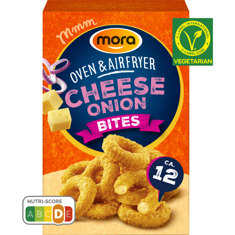 Een afbeelding van Mora Oven & airfryer cheese onion bites