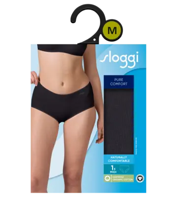 pdp-image-Sloggi Pure comfort midi zwart maat S