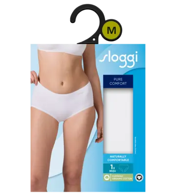 pdp-image-Sloggi Pure comfort midi wit maat L