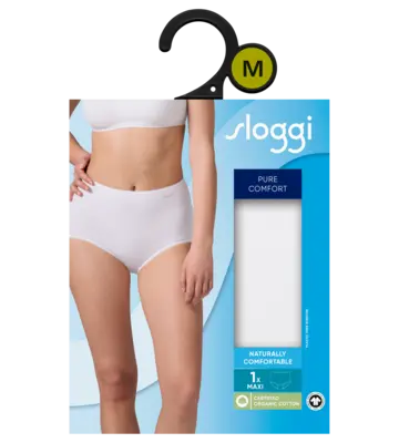pdp-image-Sloggi Pure comfort maxi wit maat L