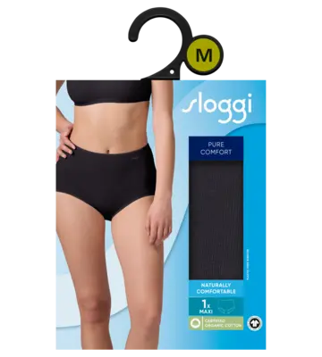 pdp-image-Sloggi Pure comfort maxi zwart maat XL