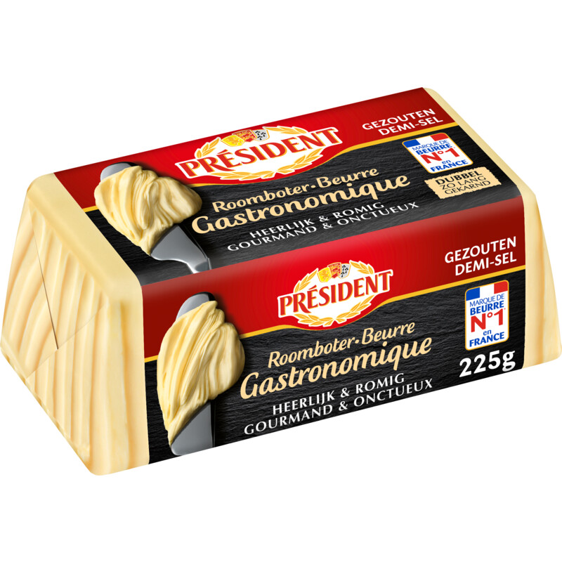 Een afbeelding van Président Gastronomique roomboter gezouten