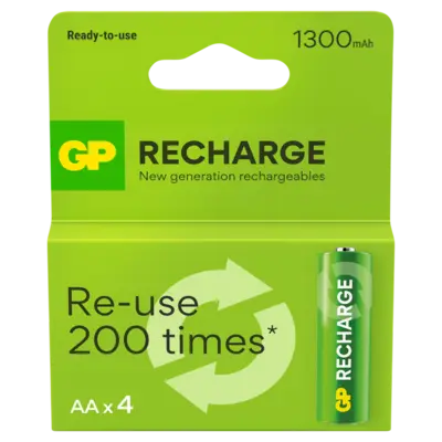 pdp-image-GP AA batterij oplaadbaar 1300 mAh