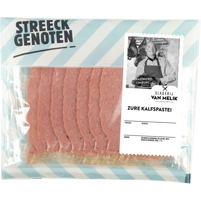 Een afbeelding van Streeckgenoten Zure kalfspastei