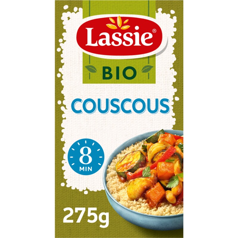 Een afbeelding van Lassie Bio couscous