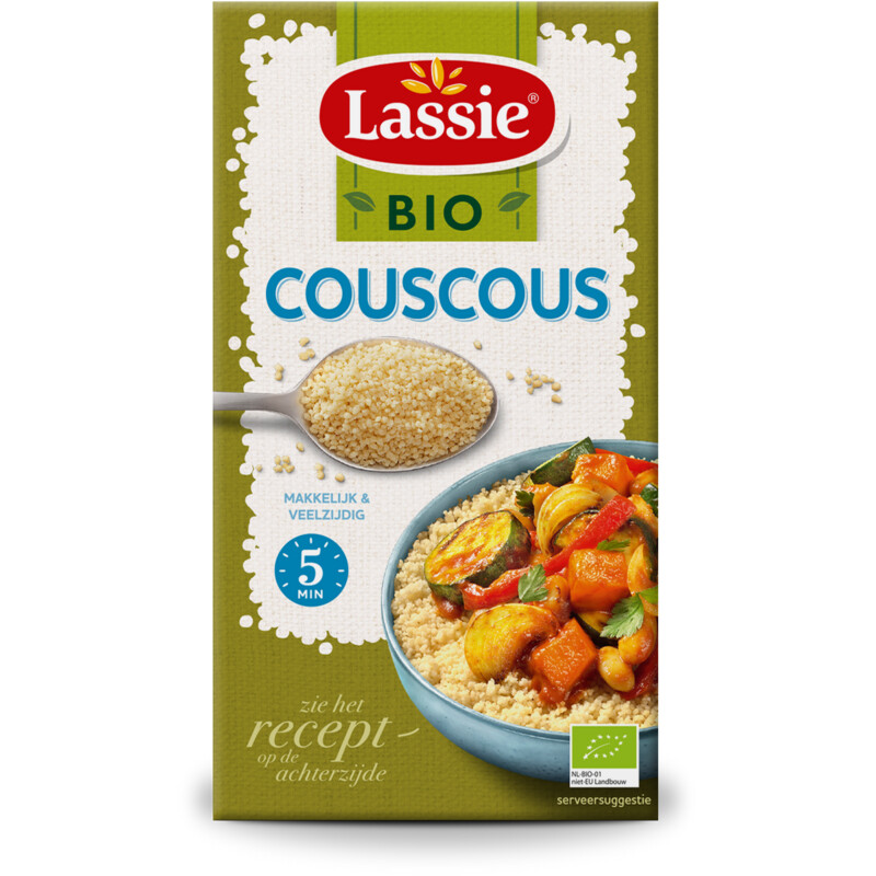 Een afbeelding van Lassie Bio couscous