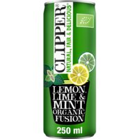 Een afbeelding van Clipper Mint lemon lime
