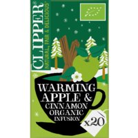 Een afbeelding van Clipper Warming apple & cinnamon organic
