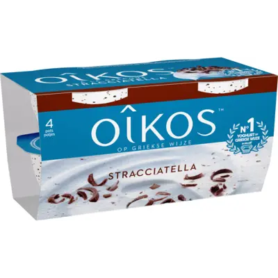 pdp-image-Danone Oikos yoghurt stracciatella 4-pack bel