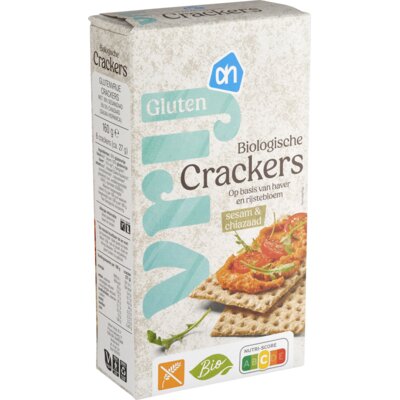 pdp-image-AH Glutenvrij Biologisch crackers sesam & chiazaad