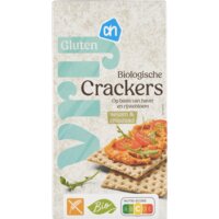 Een afbeelding van AH Glutenvrij Biologisch crackers sesam & chiazaad