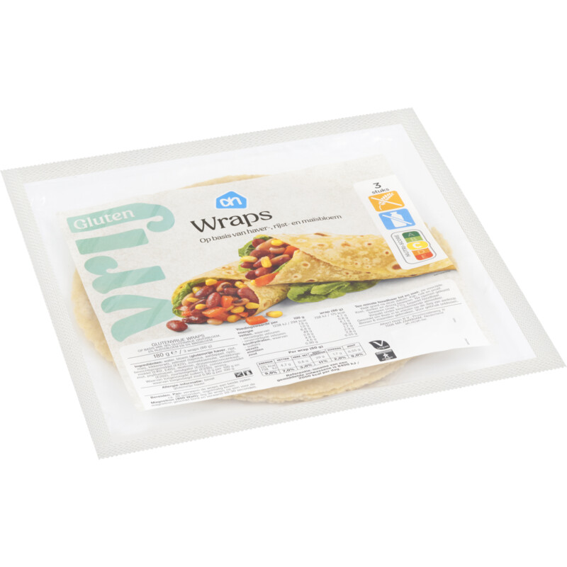 Een afbeelding van AH Glutenvrij Wraps