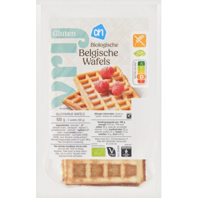 pdp-image-AH Glutenvrij Biologische Belgische wafels