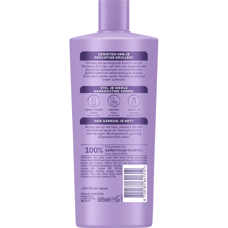 Een afbeelding van Andrélon Perfecte krul shampoo