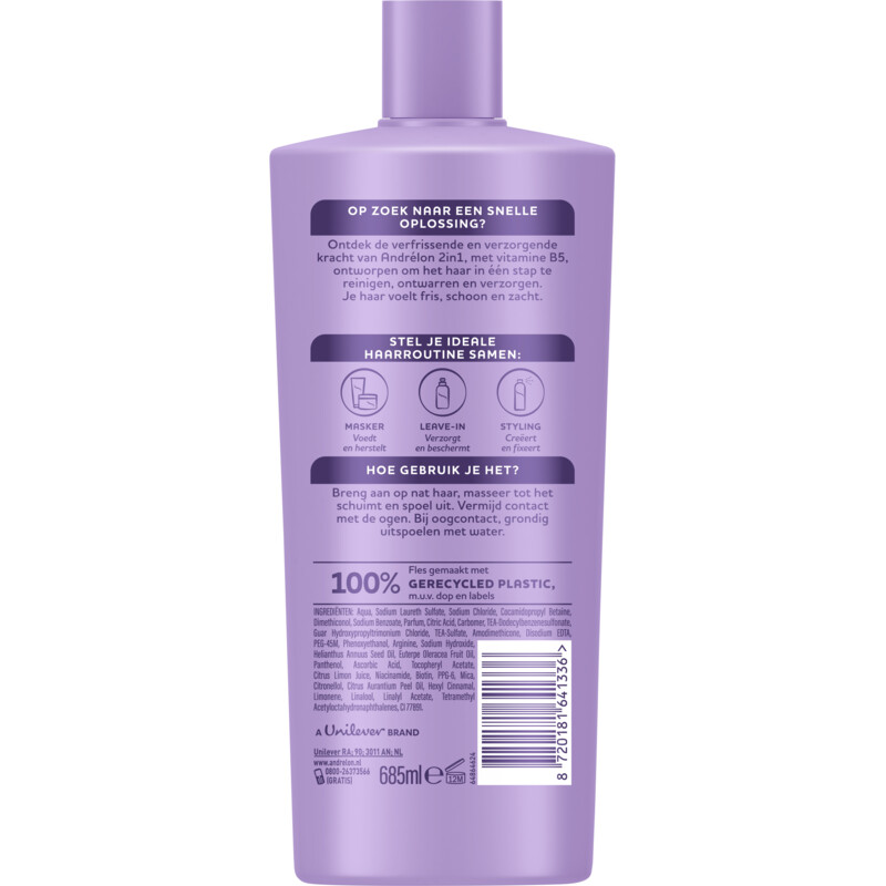 Een afbeelding van Andrélon 2in1 shampoo + conditioner