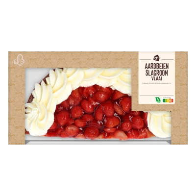 pdp-image-AH Aardbeien slagroomvlaai half