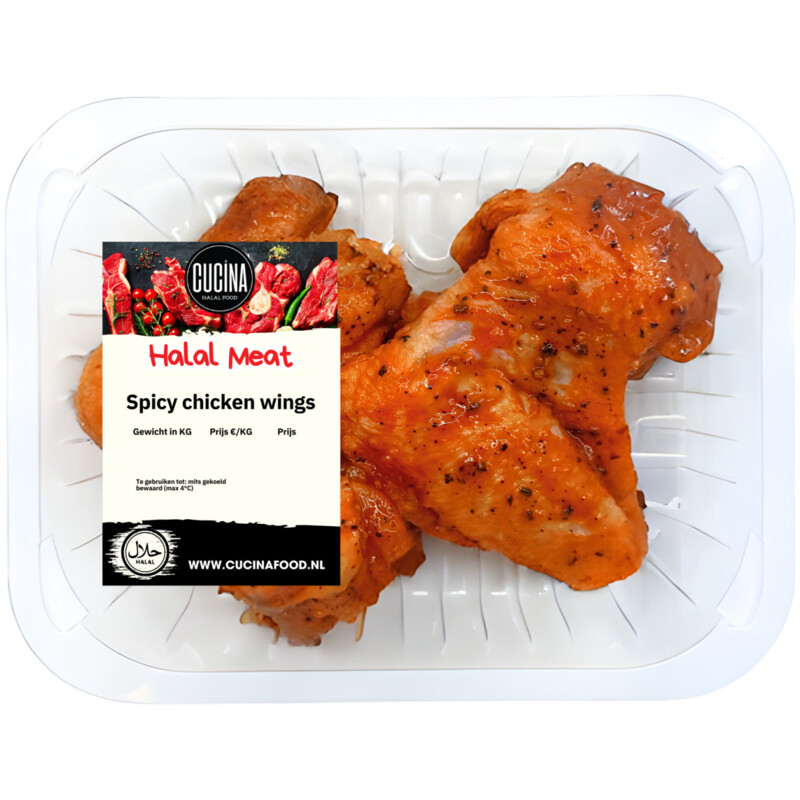 Een afbeelding van Cucina Spicy chicken wings