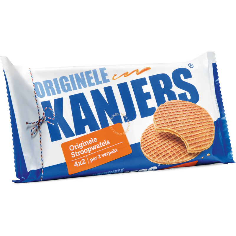 Een afbeelding van Kanjers Extra grote stroopwafels