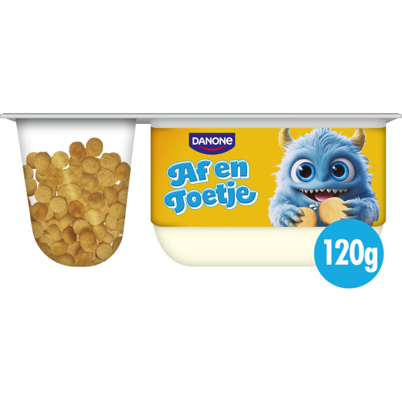 Een afbeelding van Danone Af en toetje yoghurt met vanille smaak