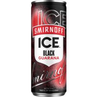 Een afbeelding van Smirnoff Ice black guarana