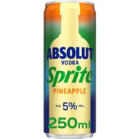 Absolut Vodka sprite pineapple