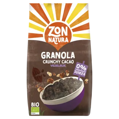 pdp-image-Zonnatura Granola crunchy cacao vezelrijk