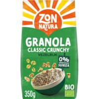 Zonnatura Granola classic crunchy vezelrijk