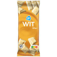 Een afbeelding van AH Reep witte chocolade