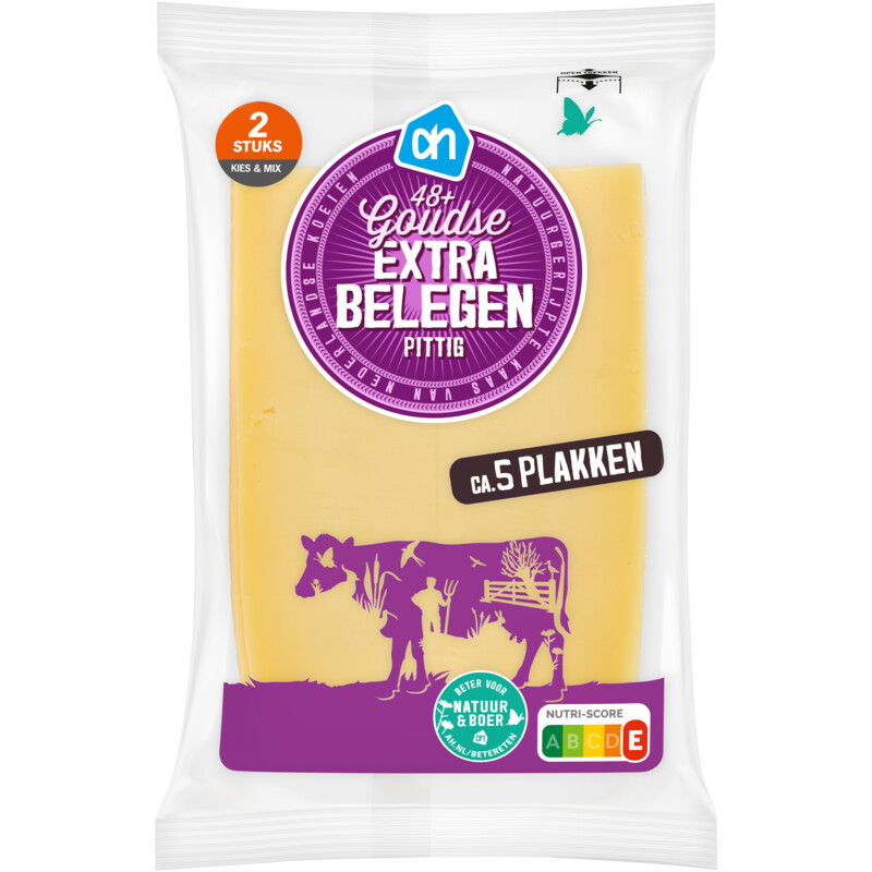 Een afbeelding van AH Goudse extra belegen 48+ plakken