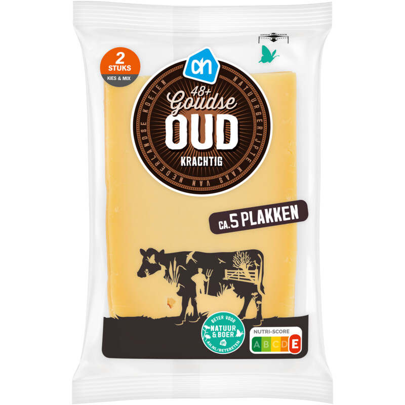 Een afbeelding van AH Goudse oud 48+ plakken