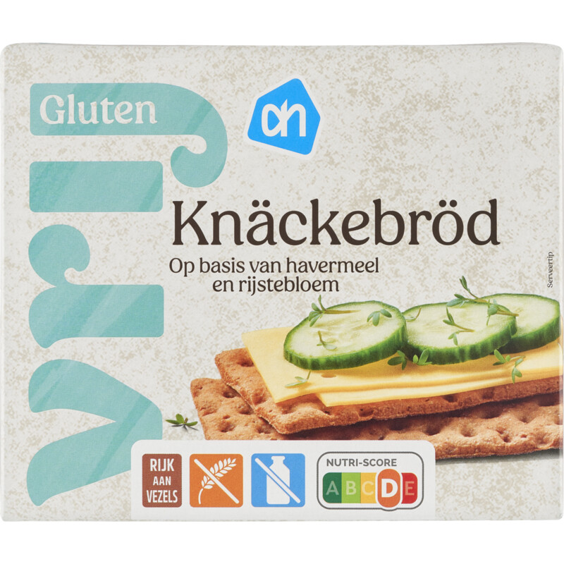 Een afbeelding van AH Glutenvrij Vezelrijk knäckebröd