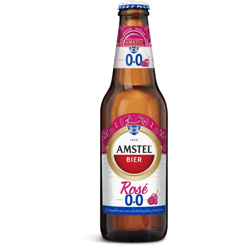 Een afbeelding van Amstel Rosé 0.0%