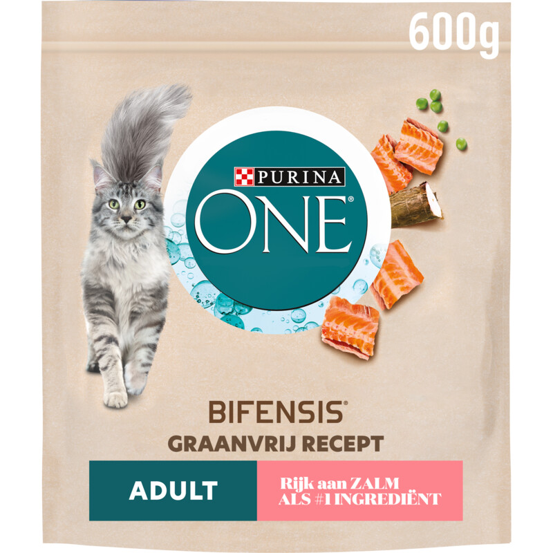 Een afbeelding van Purina ONE Adult graanvrij rijk aan zalm