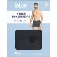 Een afbeelding van Blue Boxer 2-pack maat XL