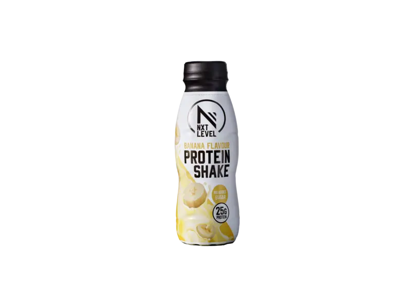 Protein shake banana flavour