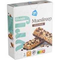 Een afbeelding van AH Glutenvrij Mueslireep chocolade