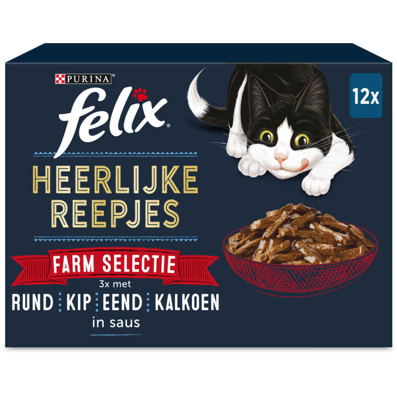 Een afbeelding van Felix Heerlijke reepjes farm selectie in saus