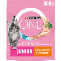 Purina ONE Junior 1-12 maanden rijk aan kip