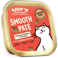Een afbeelding van Lily's Kitchen Paté met zalm en kip