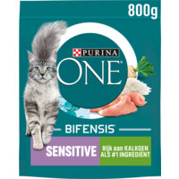 Een afbeelding van Purina ONE Sensitive rijk aan kalkoen