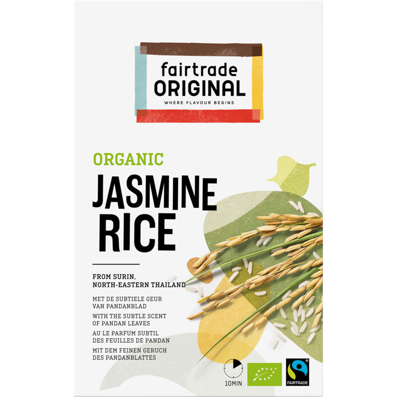 Een afbeelding van Fairtrade Original Biologische pandan rijst bio