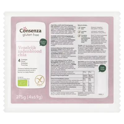 pdp-image-Consenza Vezelrijk zadenbrood chia glutenvrij bio