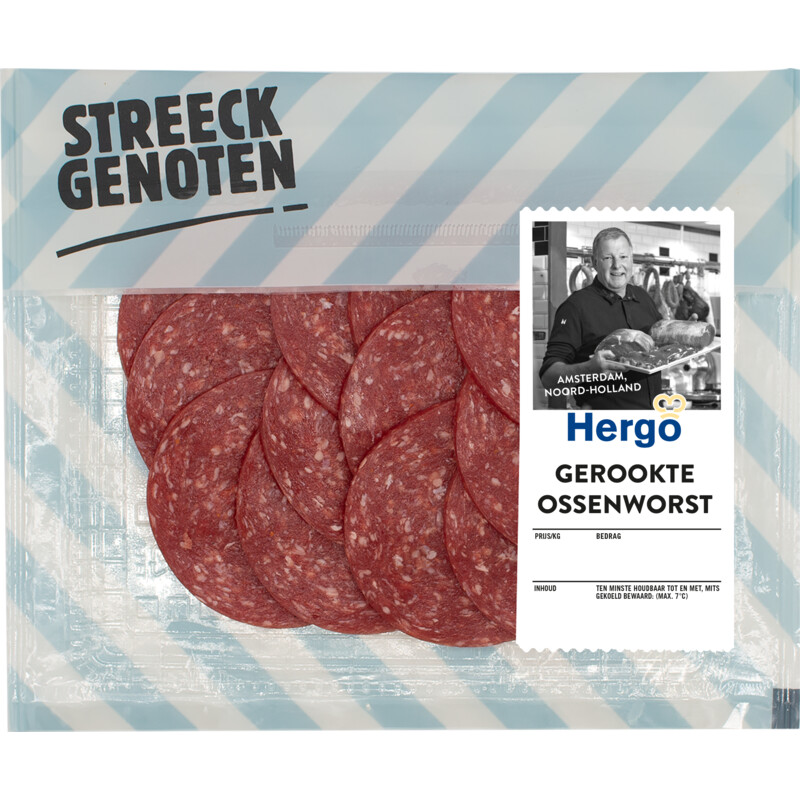 Een afbeelding van Streeckgenoten Nostalgische gerookte ossenworst