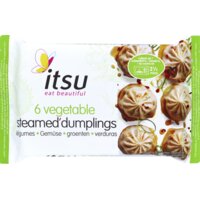 Een afbeelding van Itsu Vegetable steamed dumplings