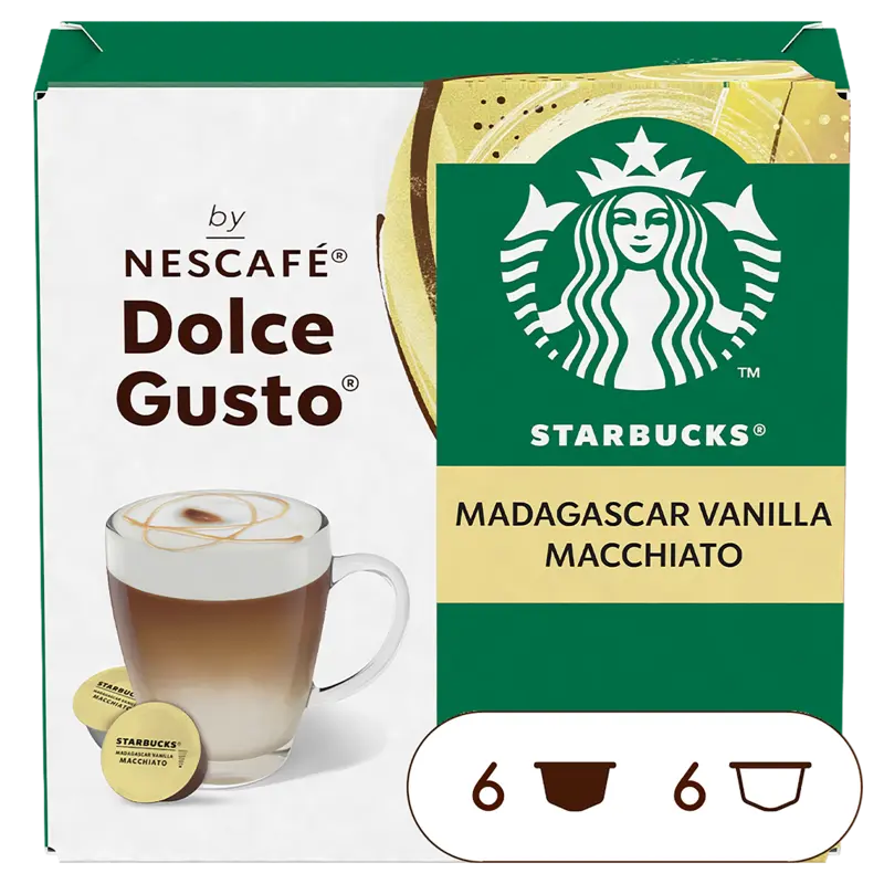 Starbucks Dolce gusto compatible vanilla