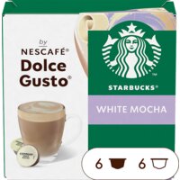Een afbeelding van Starbucks Dolce gusto white mocha capsules