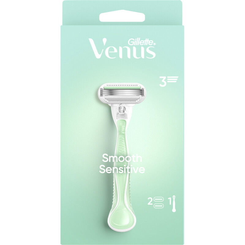 Een afbeelding van Gillette Venus smooth + navulmesjes