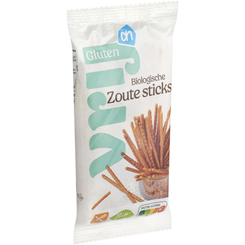 Een afbeelding van AH Glutenvrij Biologische zoute sticks