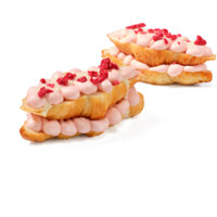 Een afbeelding van AH Excellent Flipped croissants aardbeiensmaak